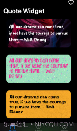 MotivationWidget:DailyQuotev1.11截图