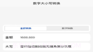 金额大小写v1.1.13截图
