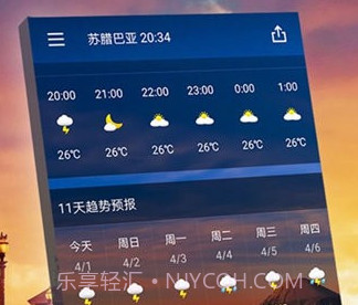 知时天气预报v1鐎瑰宕渧1.7截图
