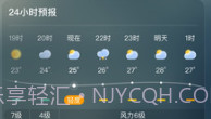呱呱天气预报V1.1.7截图