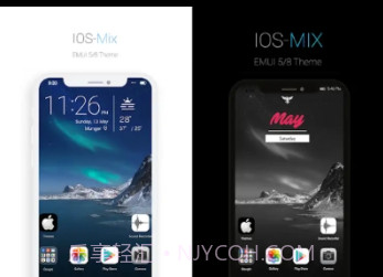 IOS Mix(华为EMUI5/8IOS主题)v4鐎瑰宕渧1.3截图