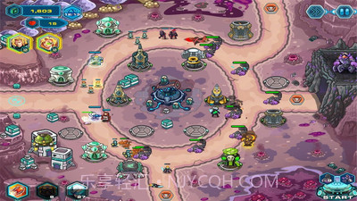 银河塔防：失落星球v2.31.8截图
