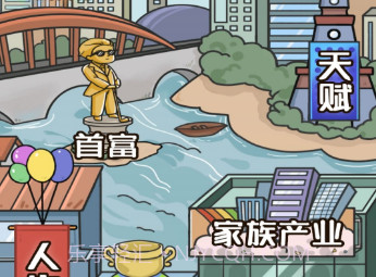 模拟富豪人生内置菜单版v1鐎瑰宕渧1.4截图