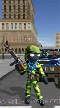 火柴人绳索英雄特种兵v1.6截图