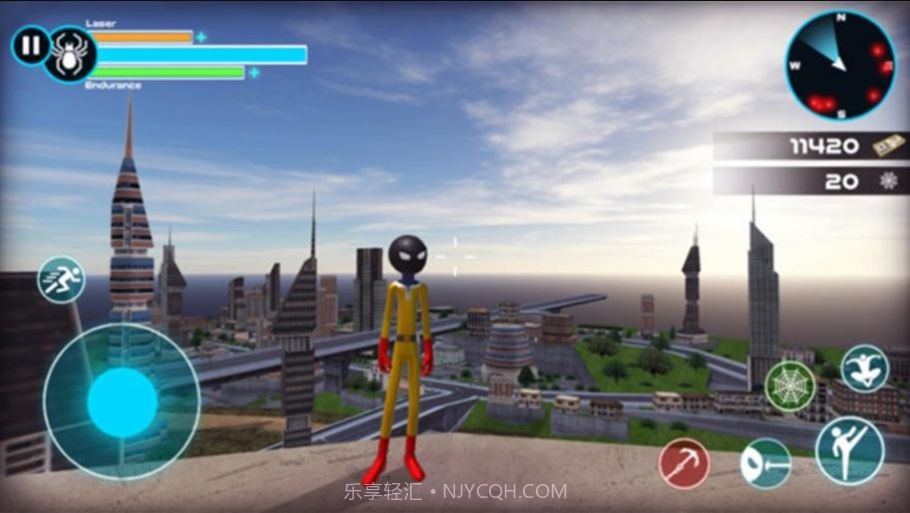 城市英雄火柴人v1.0.9截图