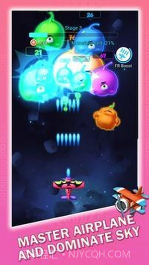 合并飞机病毒射击v1.3.17截图