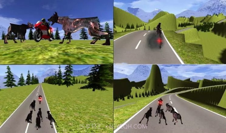 僵尸高速公路自行车驾驶v1.11截图