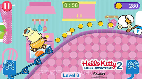 凯蒂猫飞行冒险2（Hello Kitty Racing Adventures 2）3.0.9截图