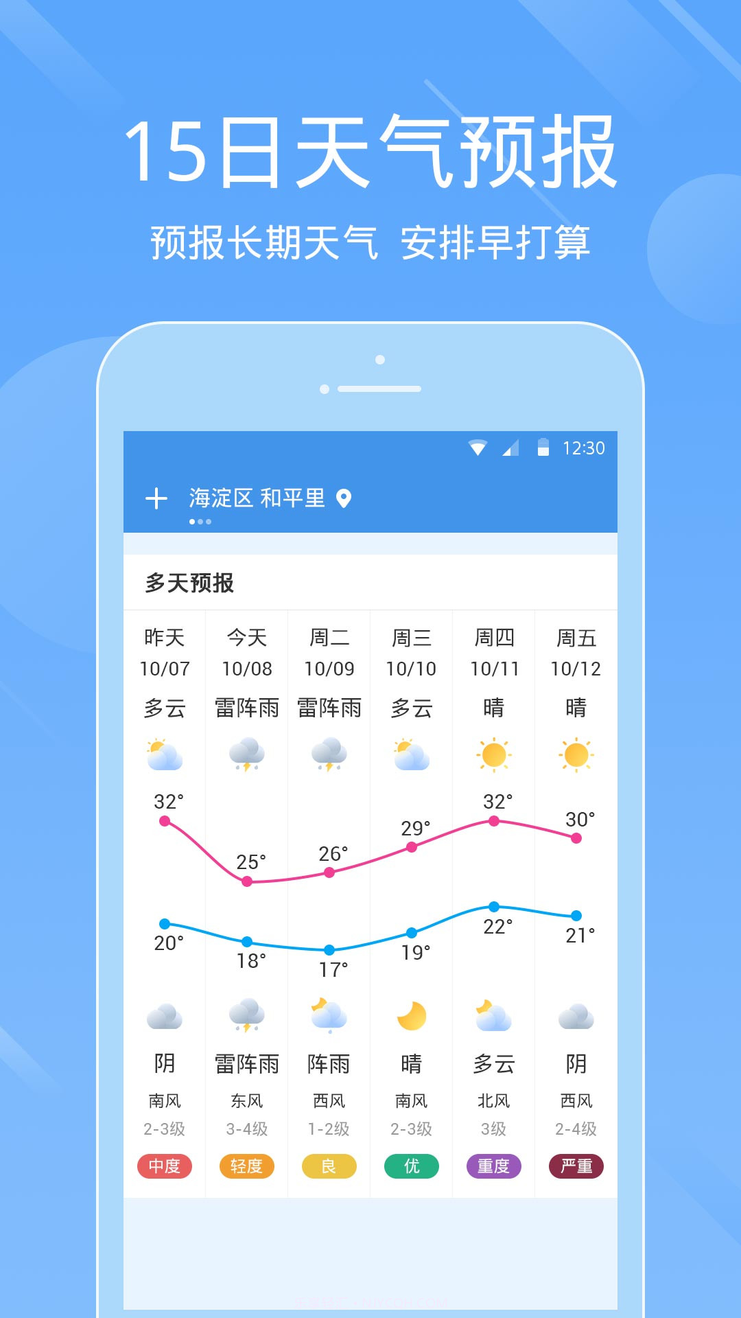 一画天气v3.0.14截图