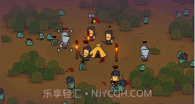 僵尸隆隆防御战v0.8截图
