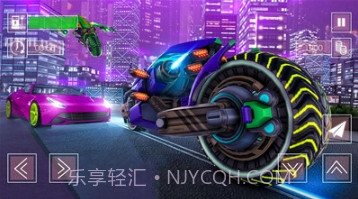 未来混乱城市飞车v1.11截图