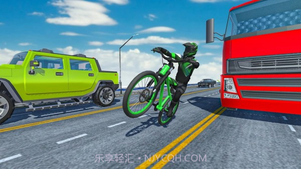 疯狂的自行车跑酷v1.12截图