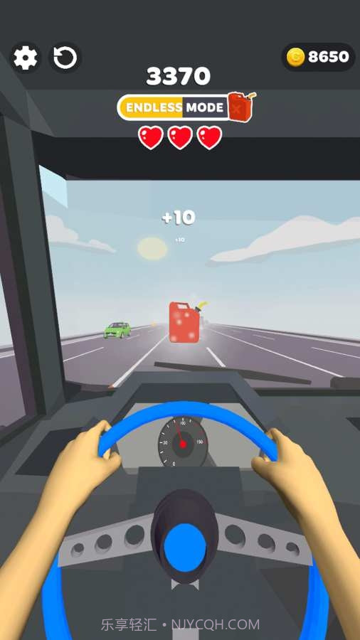 极速车手3D游戏0.7截图