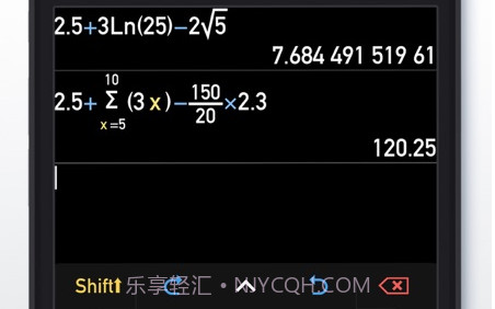 calculator科学计算器v1.0.12截图