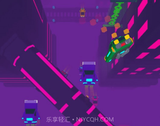 赛博飞车未来城市v1.23截图