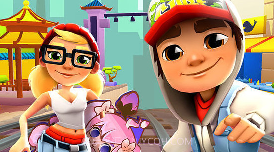 地铁跑酷az高层2.0v3.06.17截图