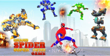 飞行蜘蛛迈阿密英雄v1.19截图