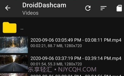 DroidDashcam行车记录仪V1.0.19截图