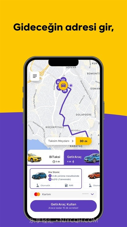 土耳其bitaksi打车v6.1.11安卓版截图