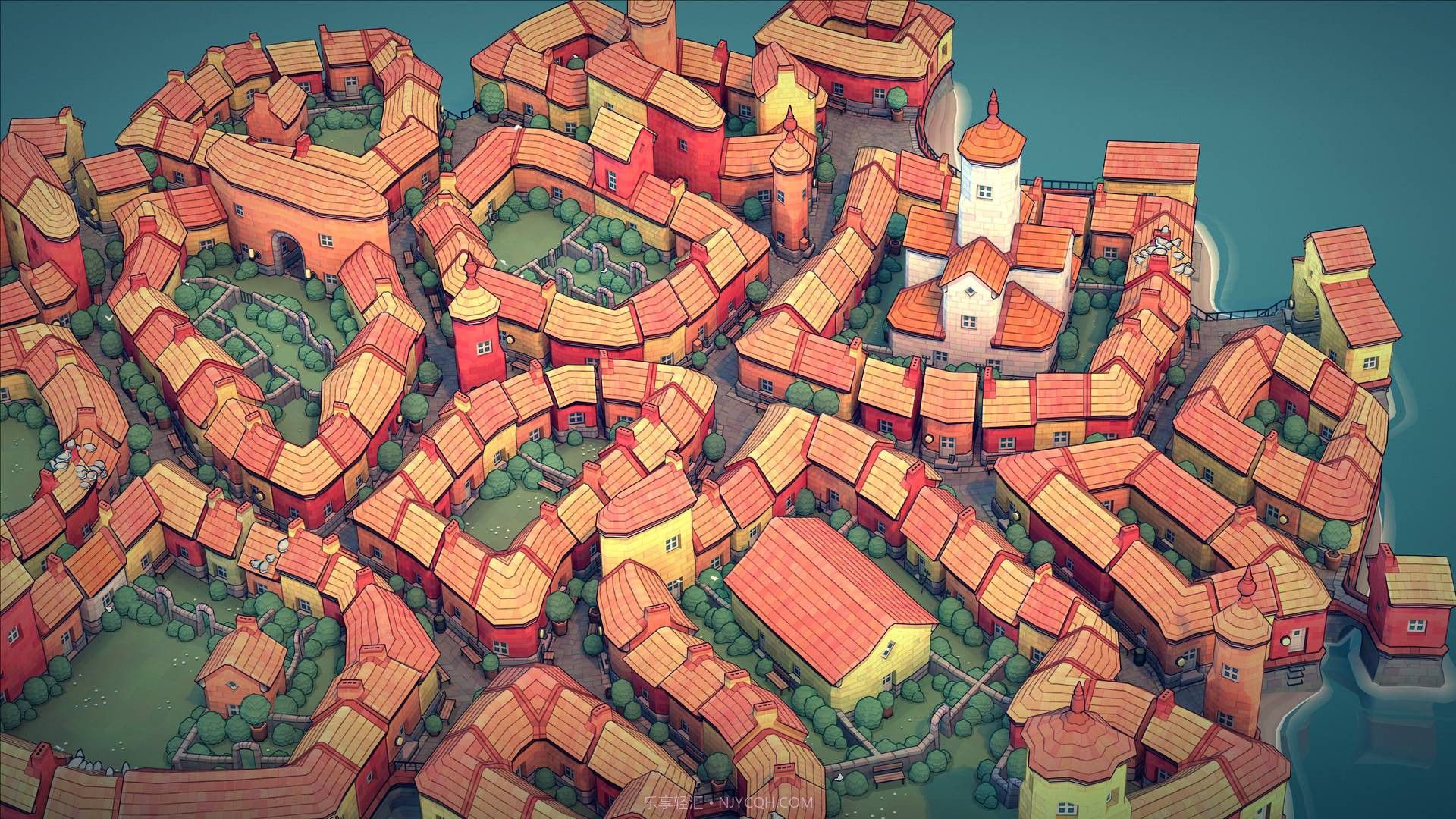 城镇叠叠乐Townscaper最新版1.9截图