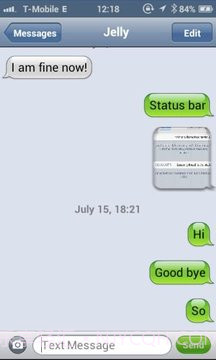 iOS7状态栏截图2 iOS7状态栏截图2