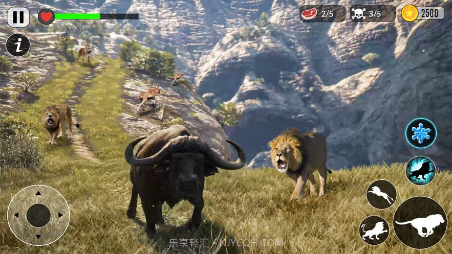 狮子模拟器动物生存截图2 狮子模拟器动物生存截图2