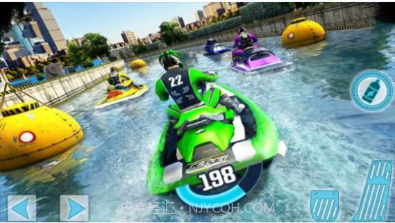 刺激摩托艇模拟安卓截图2