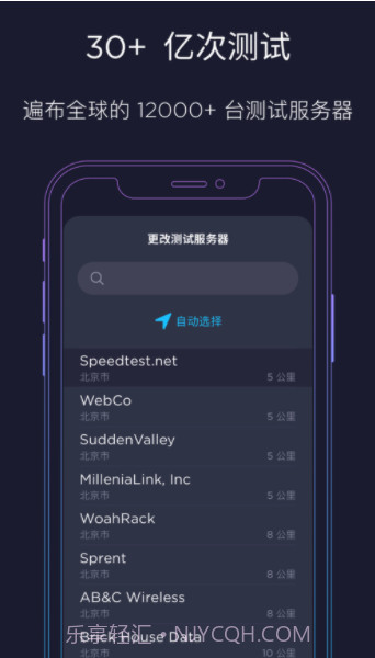 Ookla提供的Speedtest截图2