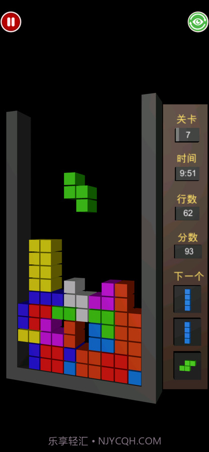 俄罗斯3维方块截图2 俄罗斯3维方块截图2