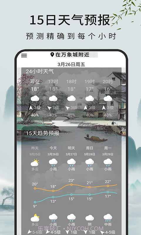 一毫天气预报截图2 一毫天气预报截图2