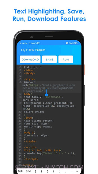 HTML5编辑器(源代码查看器)V2.7 安卓免费版截图3