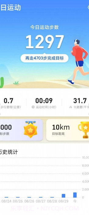 悦享计步截图3 悦享计步截图3