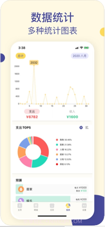 卡片记账截图2 卡片记账截图2