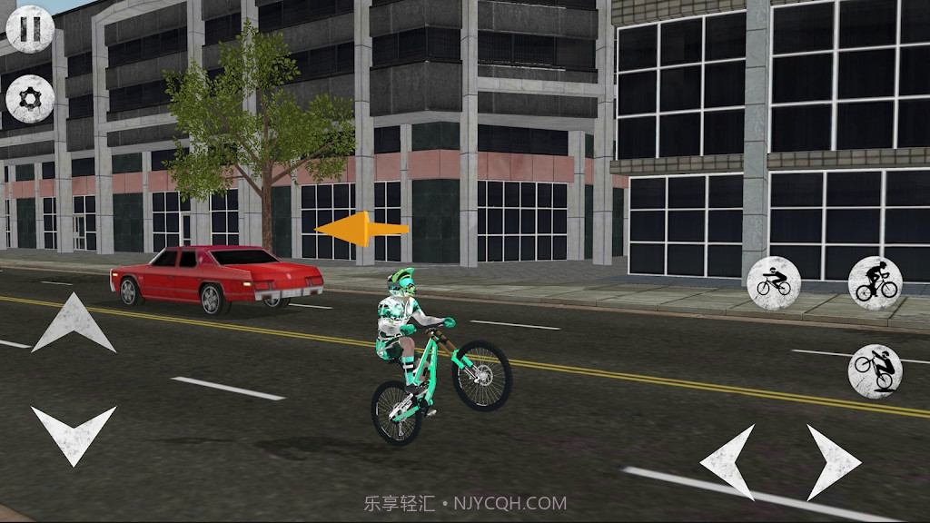 城市自行车模拟器截图1 城市自行车模拟器截图1