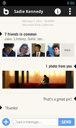 碰碰文件传输(Bump)截图2 碰碰文件传输(Bump)截图2