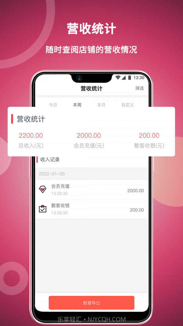 美发社老板端截图4