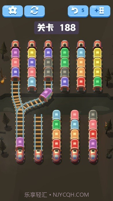 小火车排序截图2