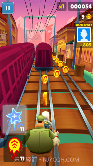 地铁跑酷锅巴高仿定制版截图2
