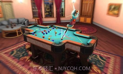 真实3D台球明星之路截图1