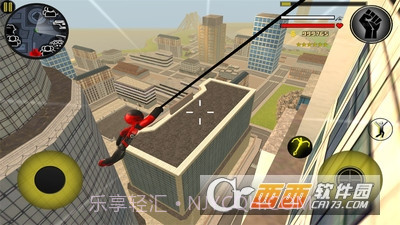 火柴人绳索英雄1游戏截图3 火柴人绳索英雄1游戏截图3