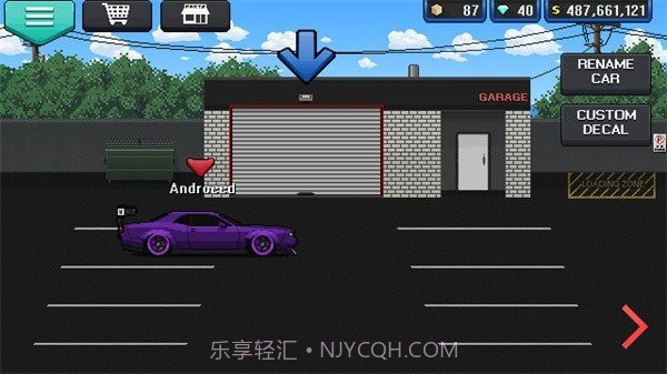 像素赛车手无限金币截图1