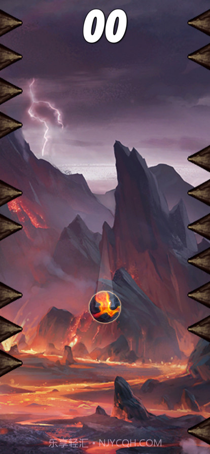 火山跳跳球截图2 火山跳跳球截图2