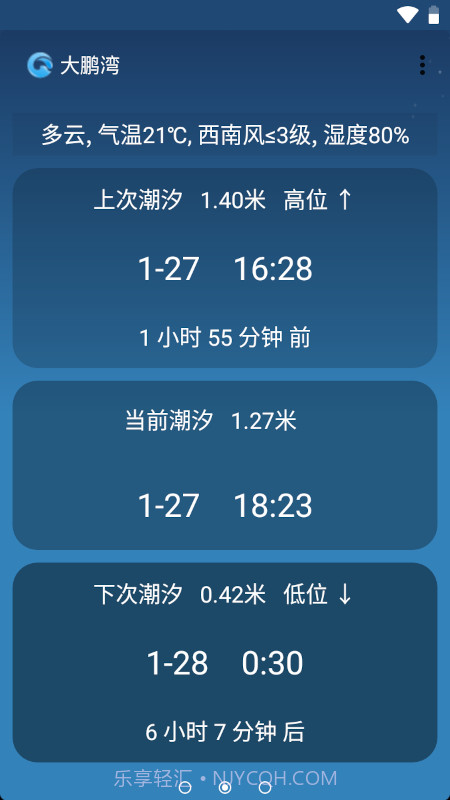 潮汐预报(tides)截图4