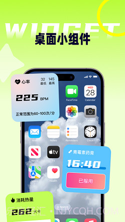 健康小组件截图3