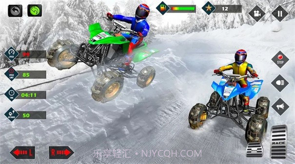 雪地摩托模拟器截图2 雪地摩托模拟器截图2