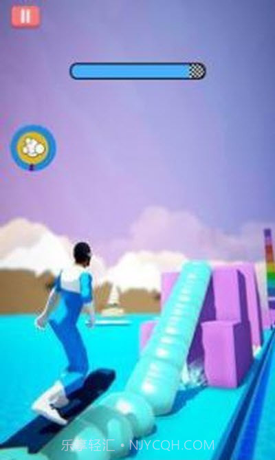 冬季滑雪比赛3D截图1