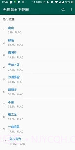 无损音乐下载器截图2 无损音乐下载器截图2