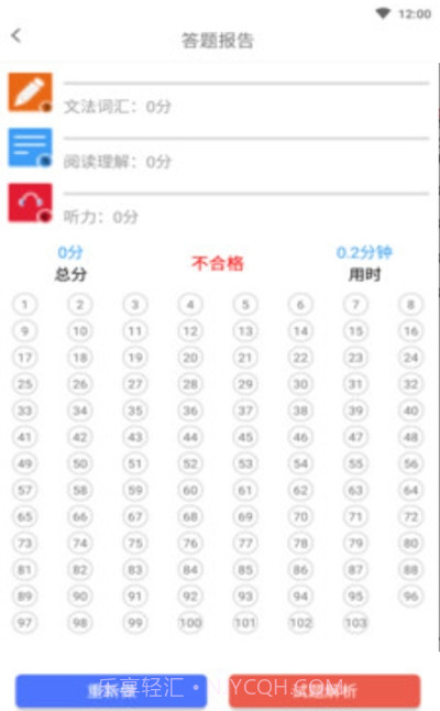 日语模考截图1 日语模考截图1