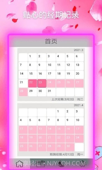 月经期安全期助手截图1