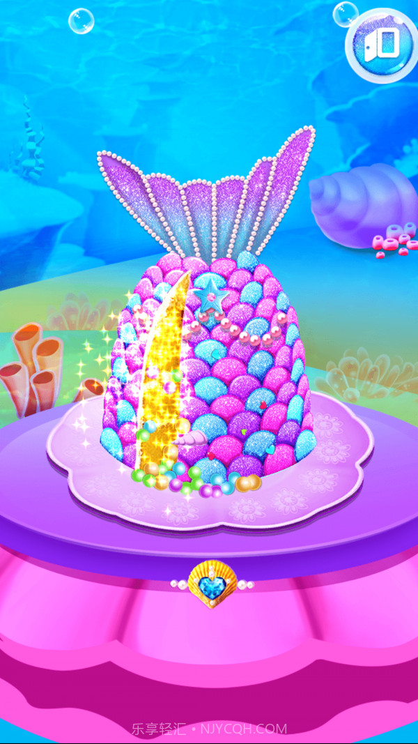 海底美人鱼蛋糕截图2 海底美人鱼蛋糕截图2
